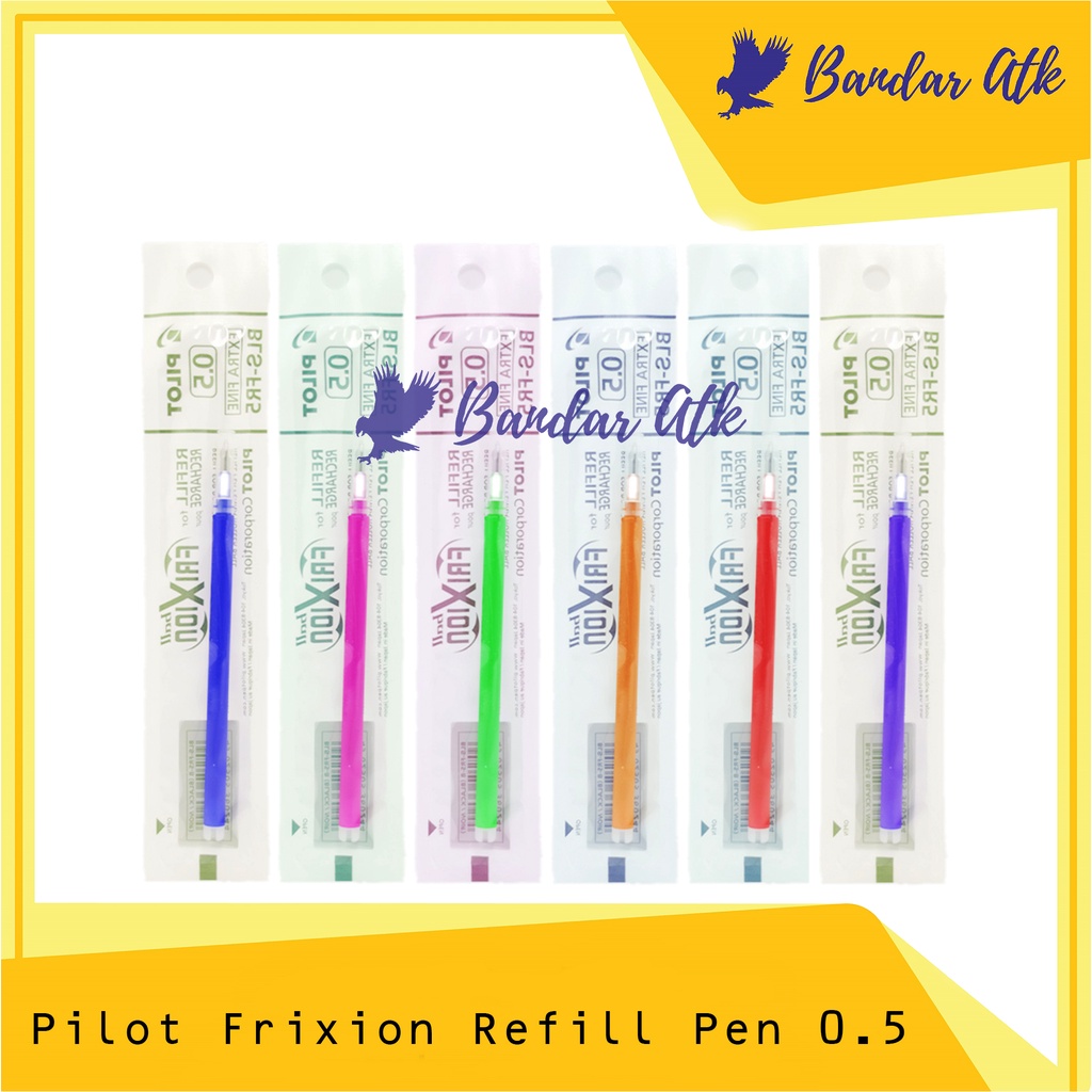 

PILOT FRIXION Refill Isi Pulpen Frixion Pilot 0.5 [1 PCS]