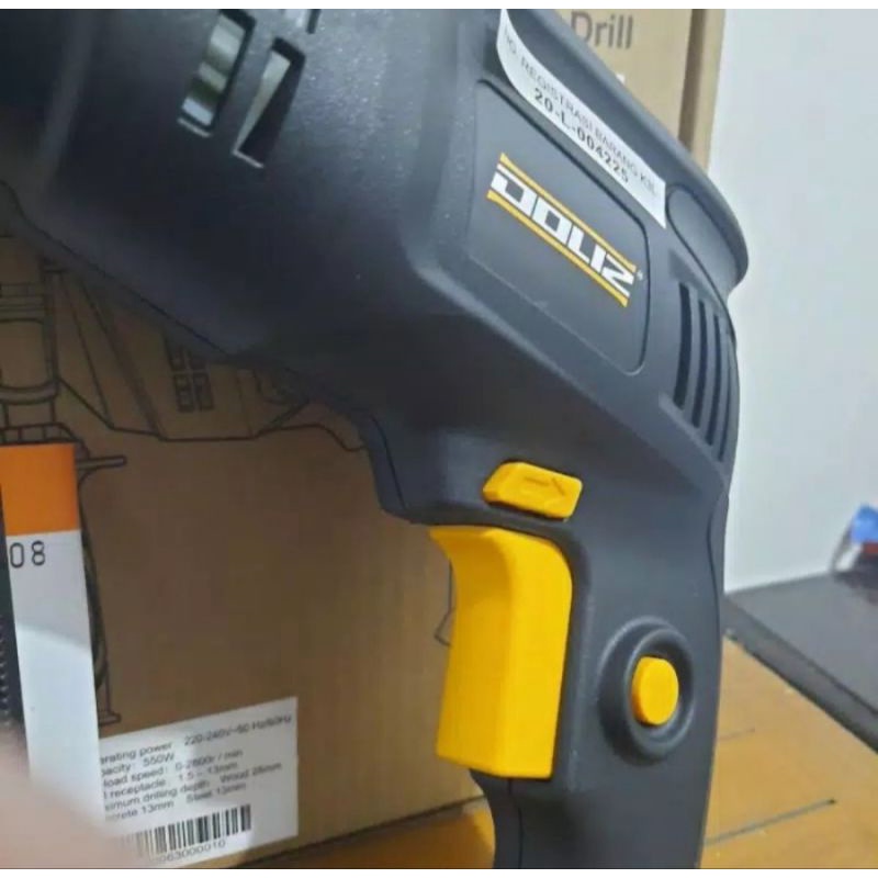 Mesin Bor 13mm Doliz BA670 Impact Drill 13mm Bor Doliz Bolak Balik