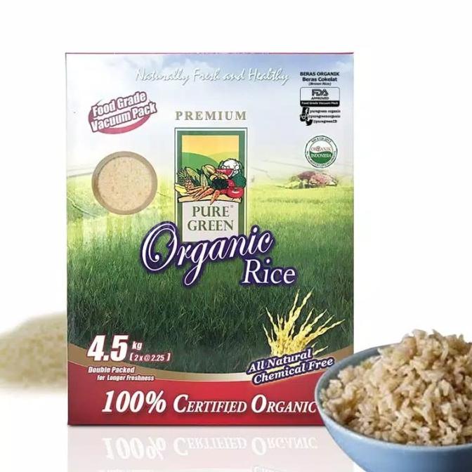 

Cuci Gudang Awal Tahun Puregreen Organic Rice Beras Organik Beras Coklat (Brown Rice) 4,5 kg Cuci