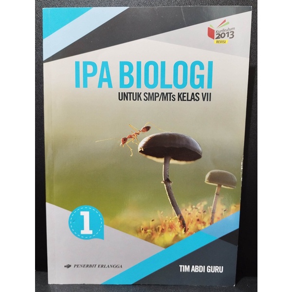 Buku IPA Biologi SMP Kelas 7 Penerbit Erlangga