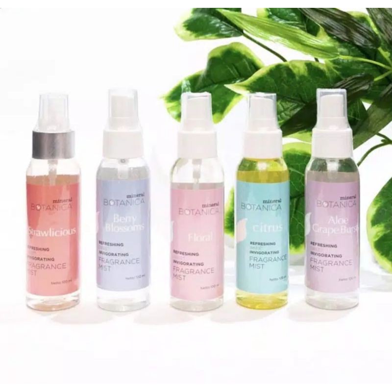mineral botanica fragrance mist