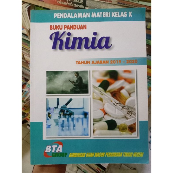 Buku Panduan Kimia X SMA.
