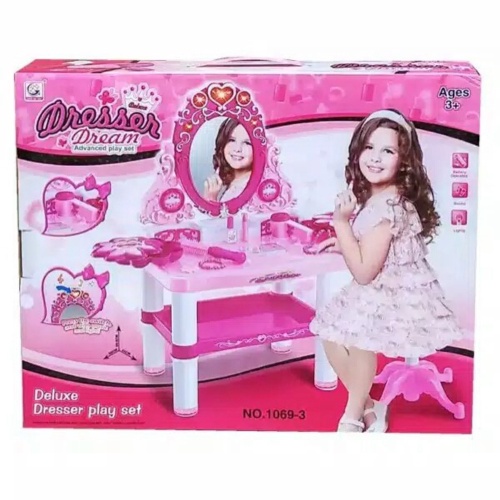 

Mainan Anak Meja Rias Glamor Mirror Remote / Glamour Mirror Remote - DRESSER DREAM Berkualitas