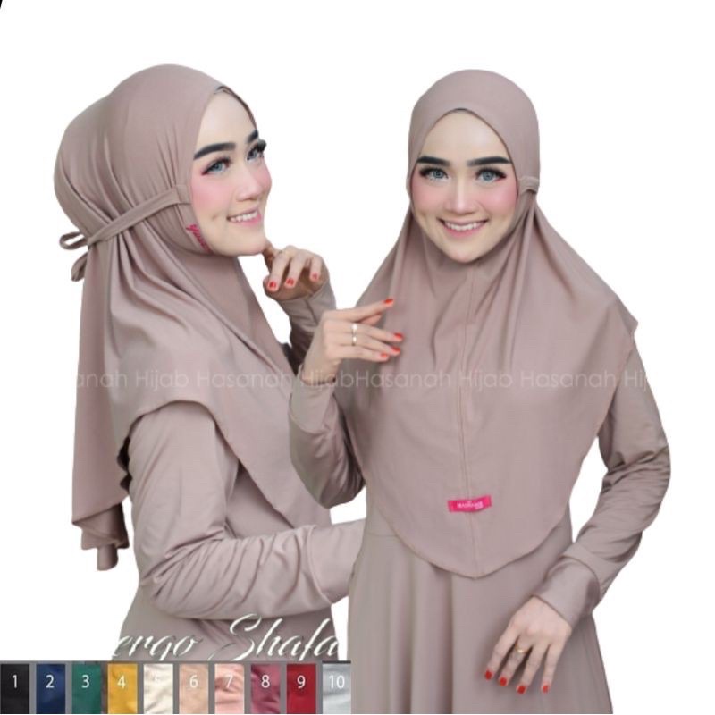 BERGO MARYAM PREMIUM / HIJAB JERSEY PREMIUM / HIJAB INSTANT / BERGO JERSEY