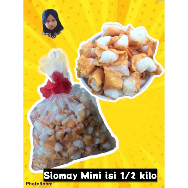 

SIOMAY MINI ISI SETENGAH KILO