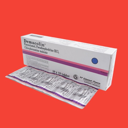 Demacolin Tablet per Box