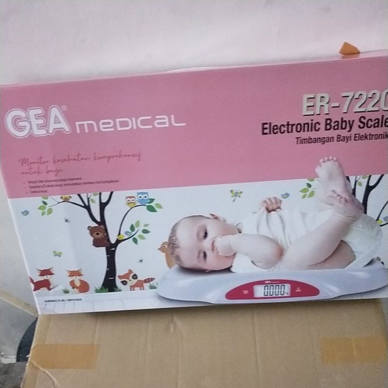 timbangan bayi digital gea