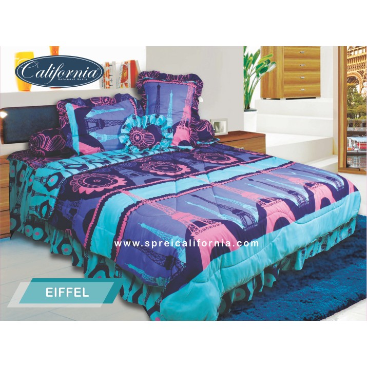 Bedcover Rumbai California Eiffel UK 180X200