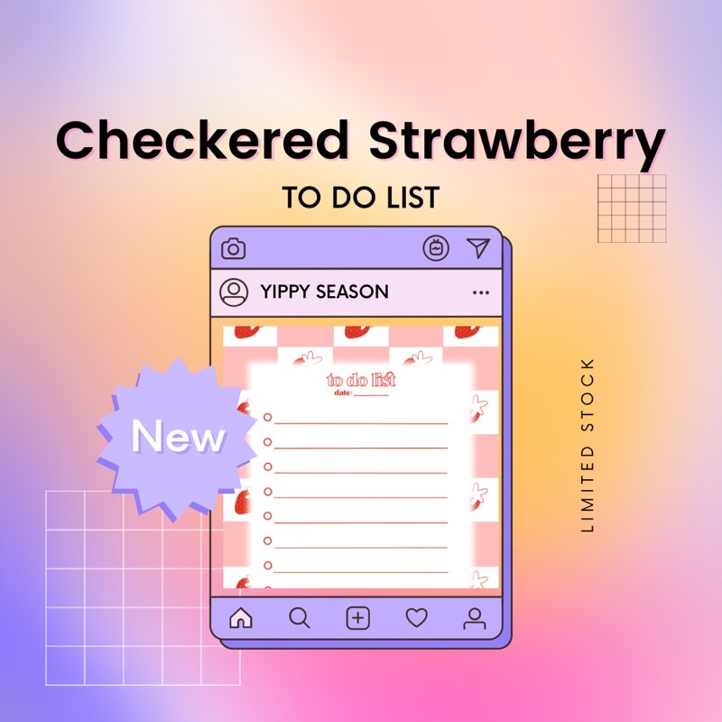 

To Do List - STRAWBERRY