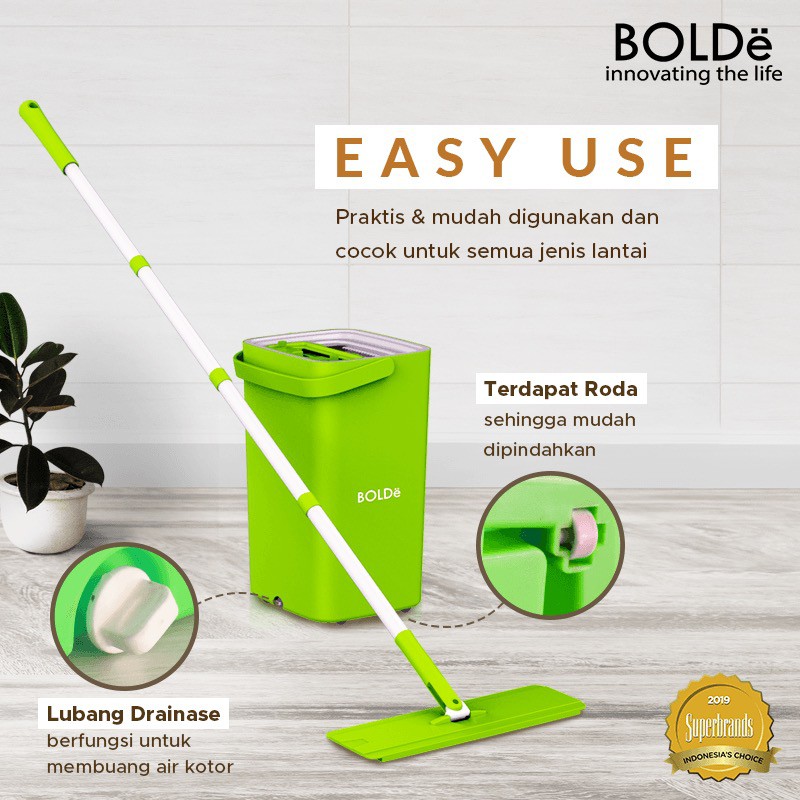 BOLDe Super MOP X Maxima dengan Roda Original BOLDe