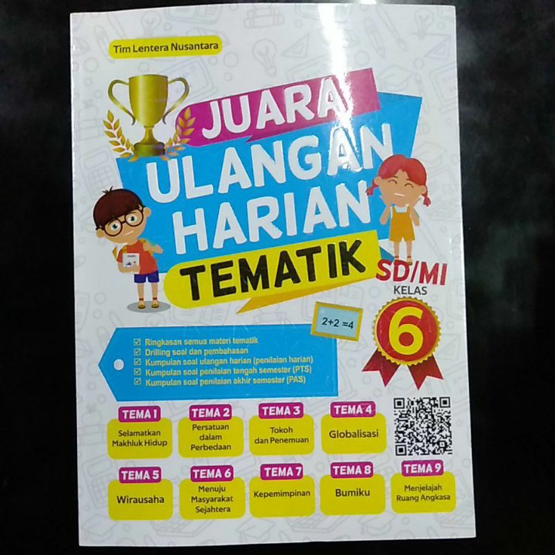 BUKU JUARA KELAS 6 - BUKU SOAL UJIAN SD TEMATIK KELAS 6