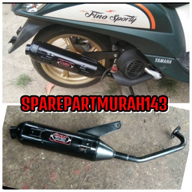 Knalpot Racing bobokan All matic Fino Fi 125 / Fino injeksi