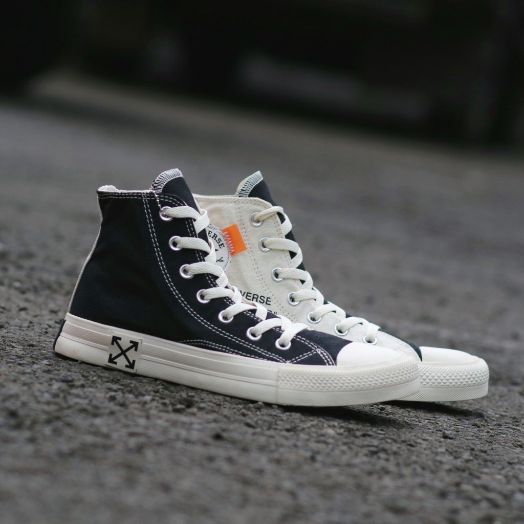 Converse_70s Off White Hi All Star Chuck Taylor High Sneakers Pria Casual Impor Quality