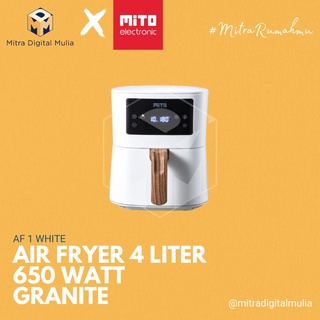 Mito AF 1 Digital Air Fryer 4 Liter Low Watt Putih AF1