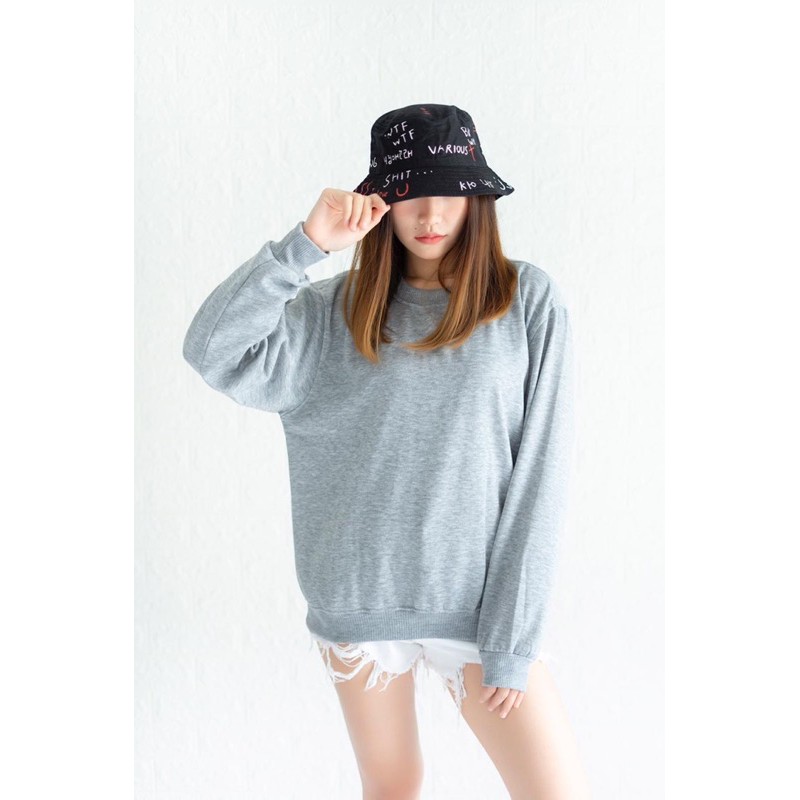 Owlet - sweater basic unisex (pria dan wanita) M - XXL / sweater polos