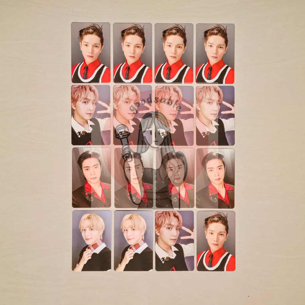 [Ready Stock] Photocard PC Classic NCT127 Jaehyun, Taeyong, Jungwoo, Haechan