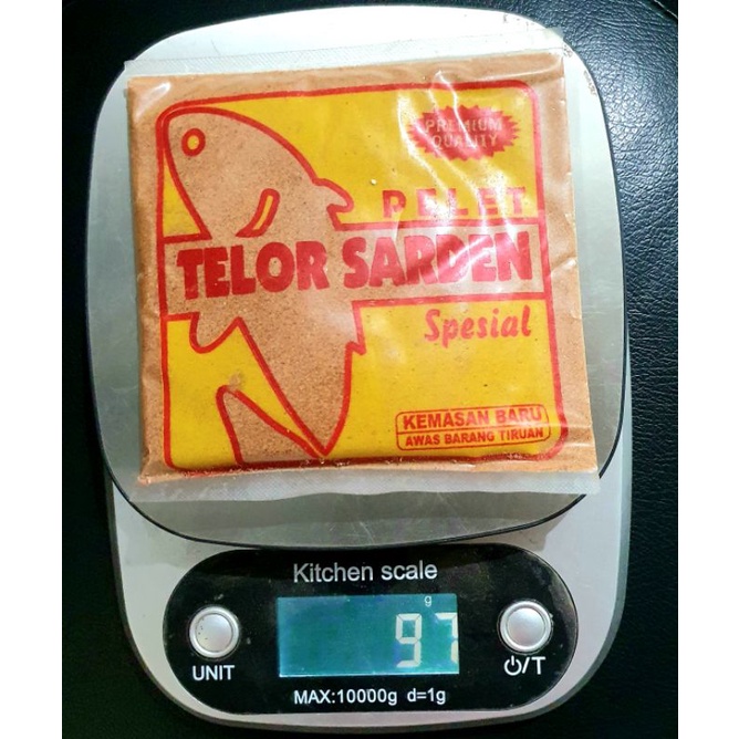 PELET UMPAN TELOR SARDEN