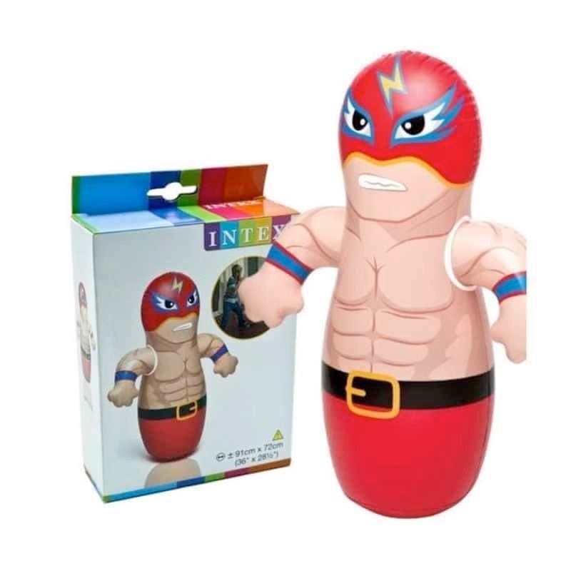 INTEX 44672 MAINAN ANAK SANSAK TINJU ( 3D BOP BAGS ) WRESTLER AND BOXER