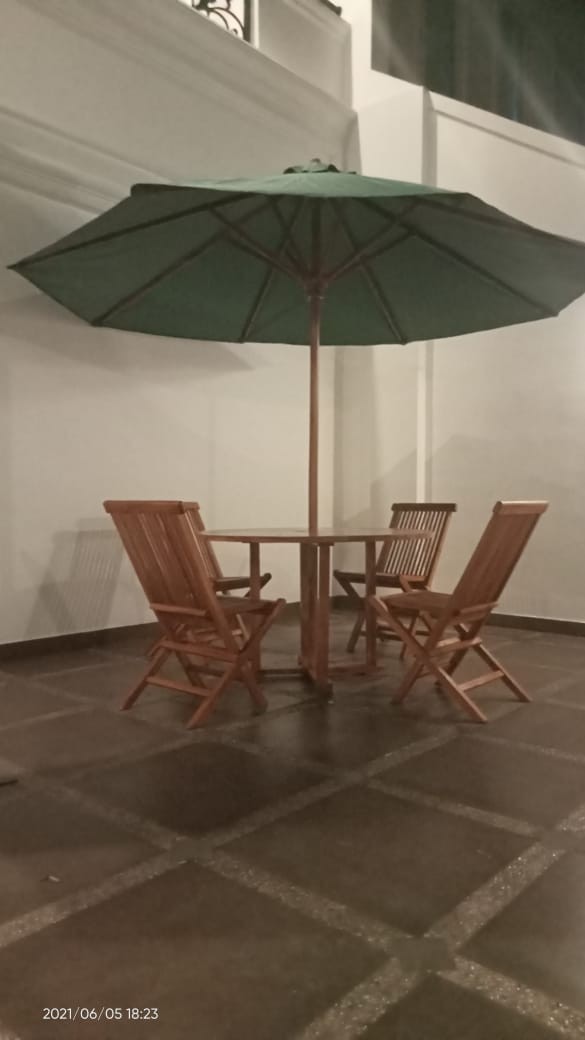 Payung Taman Set Siap Pakai & Finishing + Packing Kualitas Terbaik Harga Grosir
