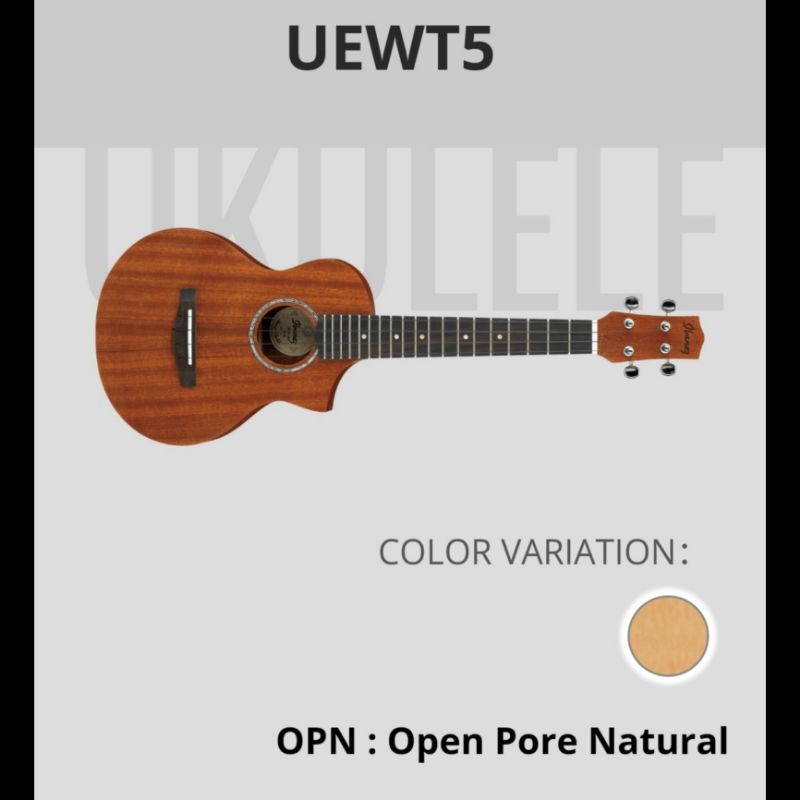 Jual IBANEZ UEWT5 OPN UKULELE TENOR Shopee Indonesia