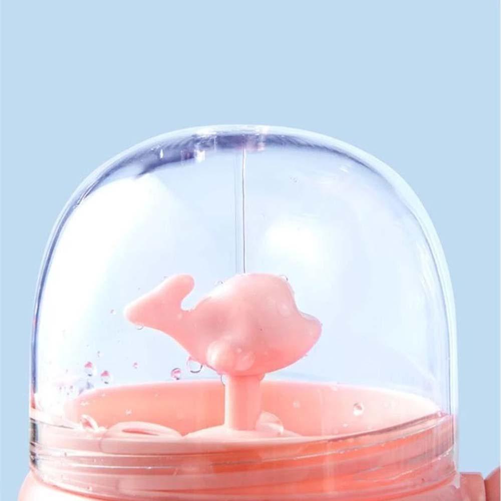 Needway Gelas Air Anak Portable 250ml Dengan Sedotan Untuk Anak Botol Makan Paus Lucu