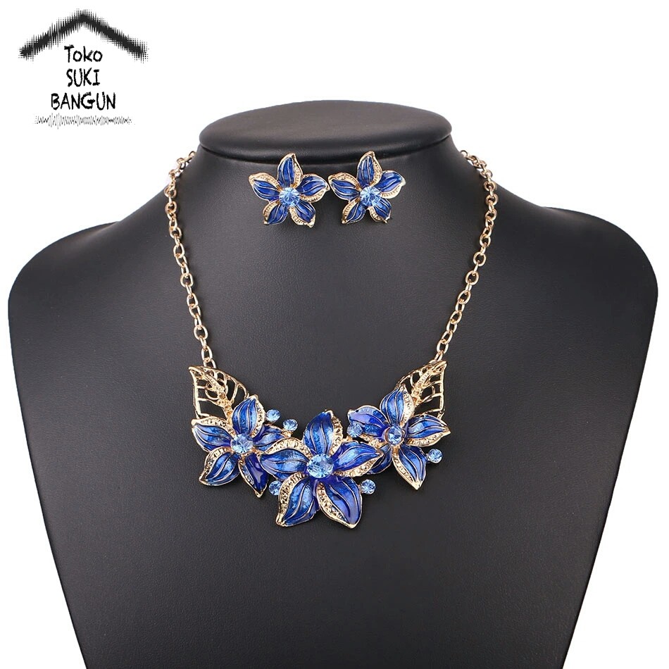 NL-010 Kalung Wanita Fashion Aksesoris Necklace Women Pendant Bohemia