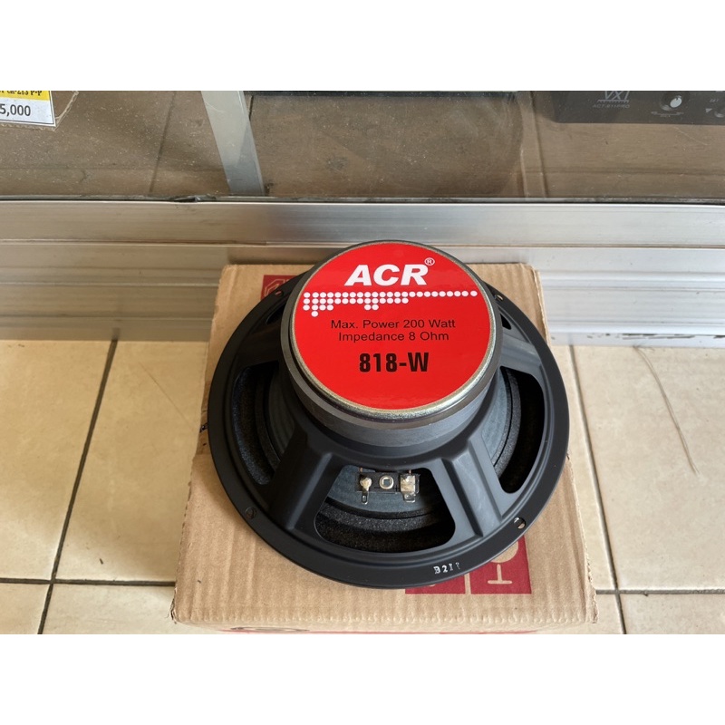 Speaker 8” 8 inch ACR 818 W Woofer 200watt Magnet Besar