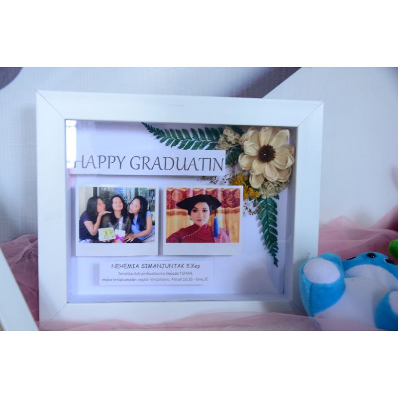 Frame 3D kado/ frame edelweis