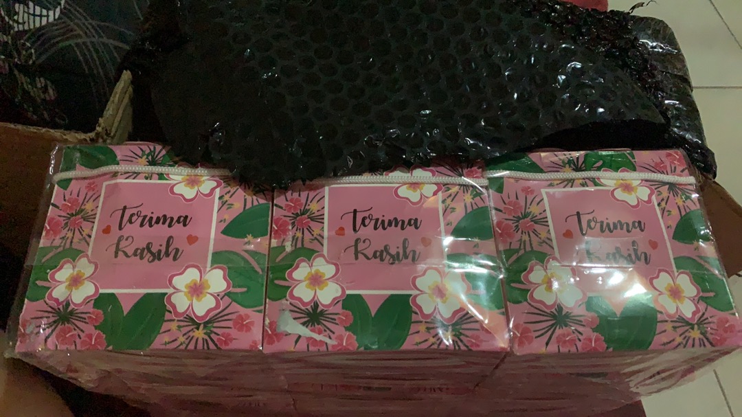 Mangkok Beling Kemasan Box Isi 15pcs Gratis Kartu Ucapan