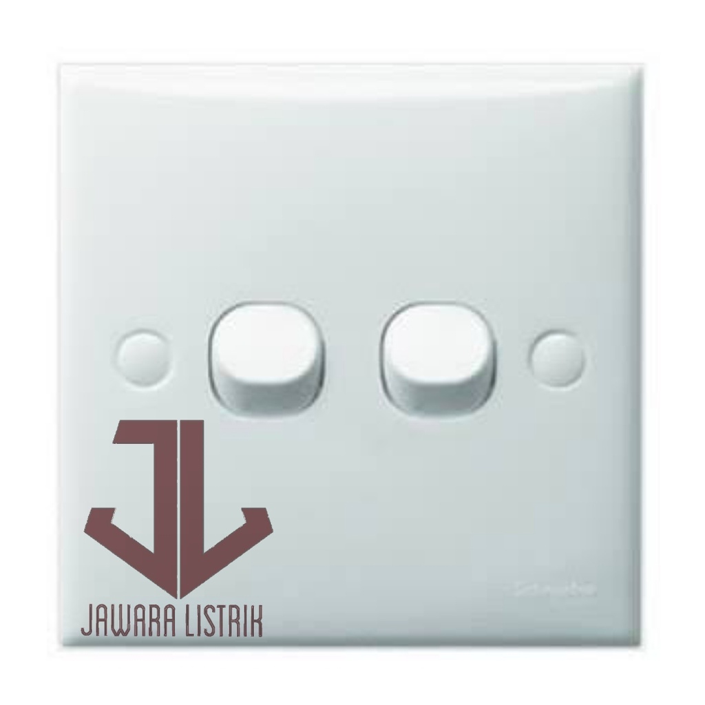 SAKLAR SERI DOUBLE SCHNEIDER CLIPSAL CLASSIC INBOW