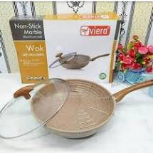 VIERA WOK MARBLE W/RACK 28CM TMS99-991