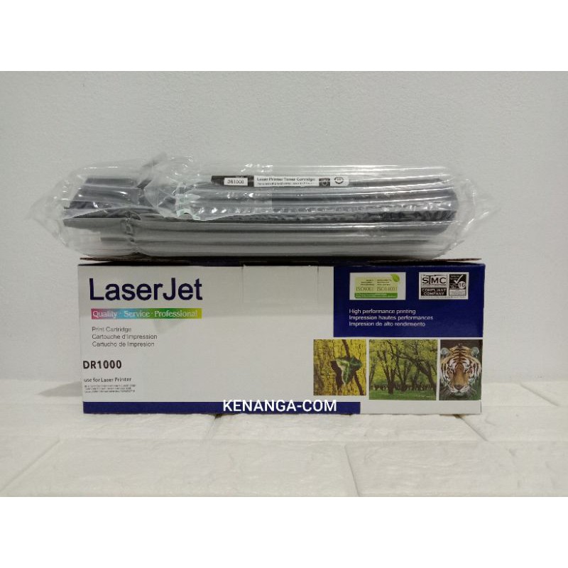 Cartridge Toner Remanufacture Compatible Laserjet Brother DR 1000