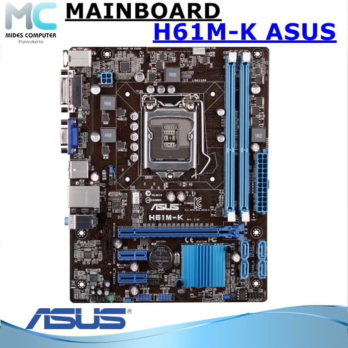 Motherboard H61 Intel LGA 1155 Asus Onboard