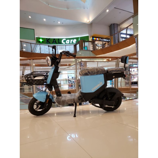 Ready Stok Listrik Viar Electric Motor Caraka Blue
