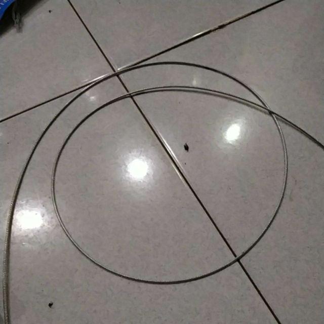 Kawat Seling 2 Mm Lapis Plastik / Kawat Sling Baja