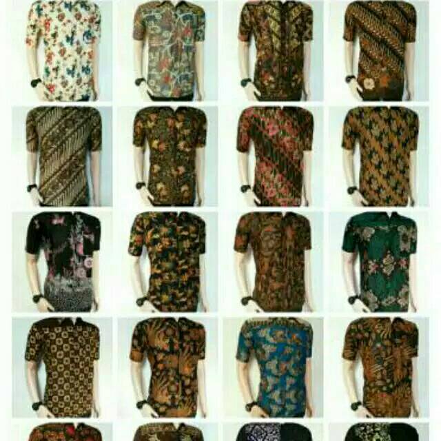 Cuci Gudang Kemeja Batik Asli Pekalongan V13 / Acak Motif Wana 8KG1wohZ6KmVl