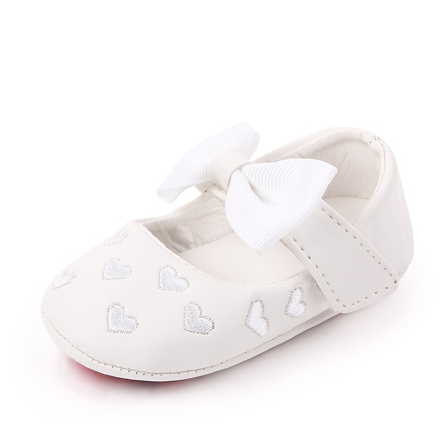 Sepatu Bayi Perempuan - Sepatu Flat Prewalker Baby Shoes S1027 Pink