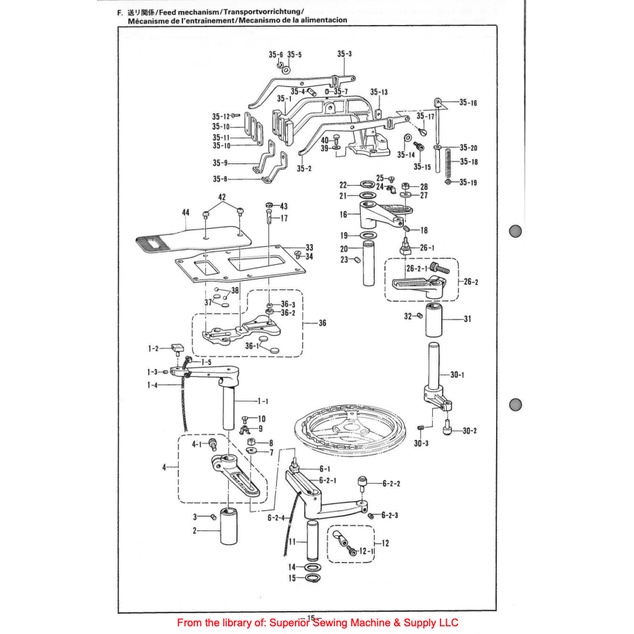 152788000 Spring Collar Mesin Bartek Bartack Bartacking Brother LK3-B430 B430 152788-000