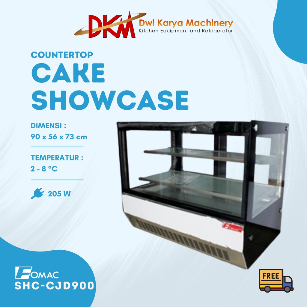 Showcase Cake / Tabletop Display Cooler SHC-CJD900 Fomac