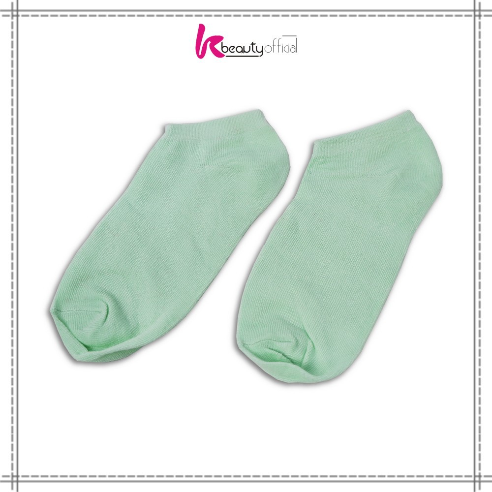 KB-P59 Kaos Kaki Semata Kaki Polos / Kaus Kaki Wanita / Kaos Kaki Ankle Dewasa / Short Socks Import-HIJAU MUDA