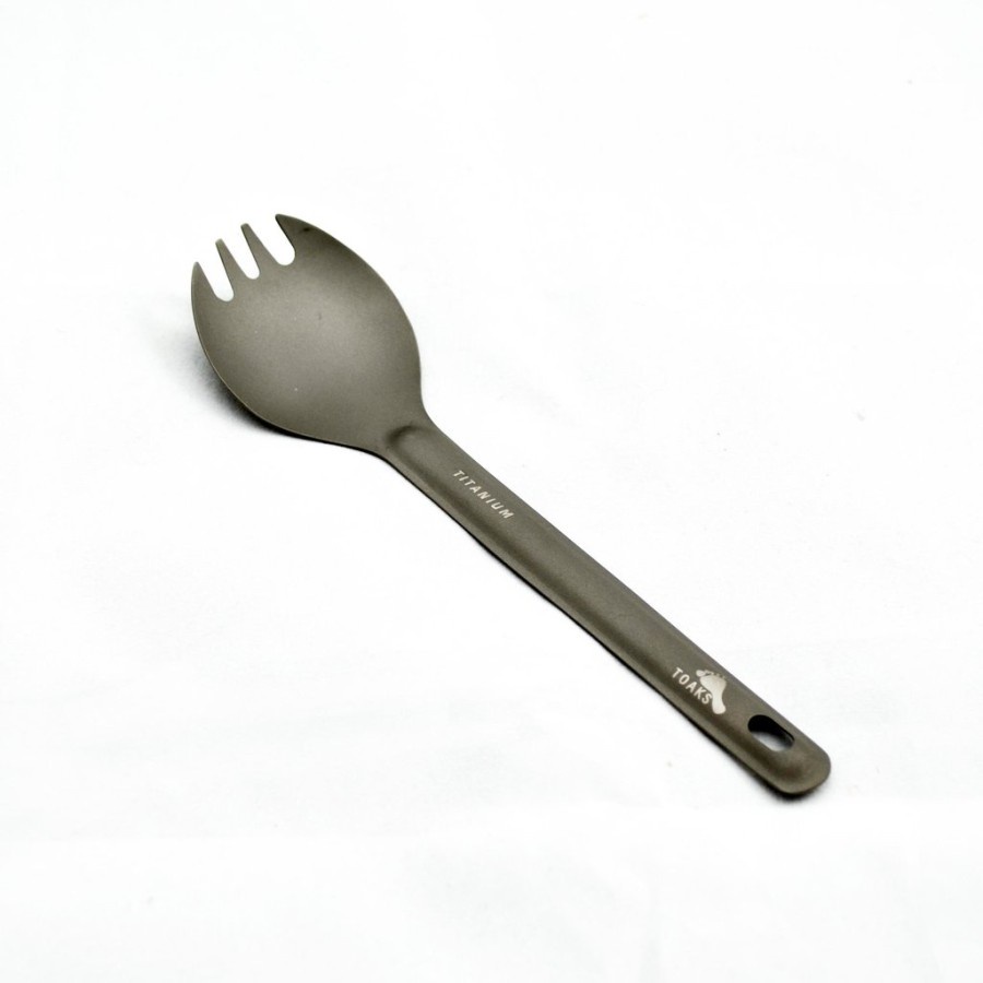 Sendok Garpu Spork Camping TOAKS Titanium Ultralight Spork