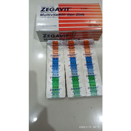 Zegavit 1 Box 50 Tablet READY SIAP KIRIM ED 2023
