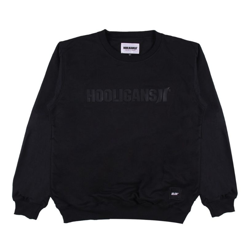 Crewneck HOOLIGANS Sweater Black Bold