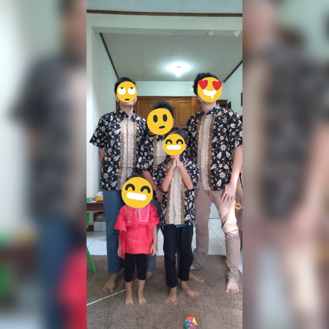 Part 2 Kemeja Batik Anak Lengan Pendek / Kemeja Anak Batik Lengan Pendek