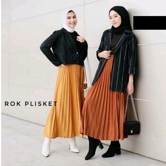 ROK PLISKET PREMIUM / ROK PLISKET MAYUNG / ROK PLISKET SUPER JUMBO