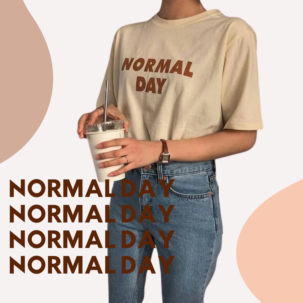 Tshitrallday Kaos Premium Unisex Pria &amp; Wanita bisa Oversize 100% Cotton Combed GRAPHIC NORMAL DAY