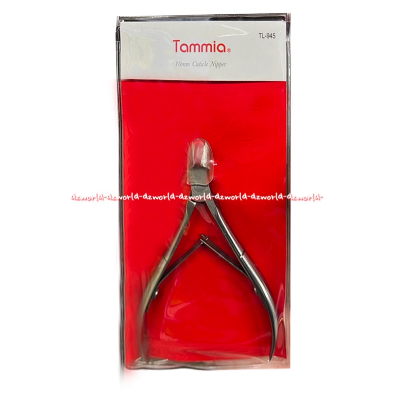 Tammia Cuticle Nipper 10mm Gunting Kutikel Gunting Kuku Untuk Kulit Ari Bahan Stainless Steel Tamia TL-945