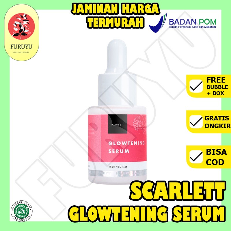 SCARLETT WHITENING BRIGHTLY EVER AFTER SERUM &amp; ACNE SERUM SCARLETT