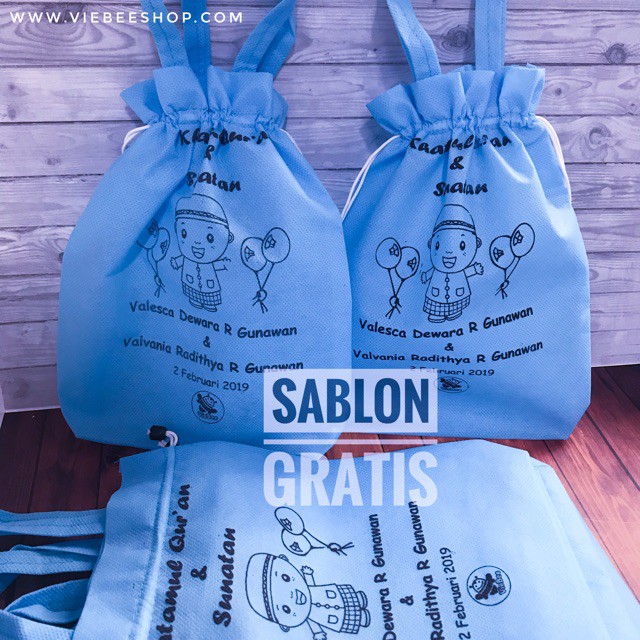 

TAS SPUNBOND I DUST BAG I POUCH I TAS SOUVENIR I SOUVENIR SPUNBOND I S.LOZ (NO.ALAS) 20X26