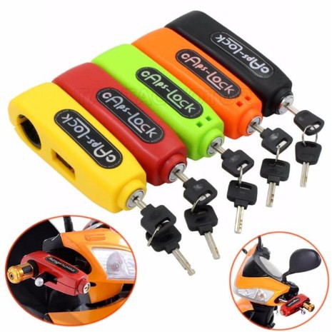 Caps Lock Caps-Lock Grip Lock Gembok Kunci Ganda Pengaman Motor
